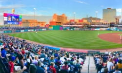 Yard Goats stadium in Hartford CT